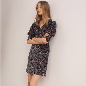 Rebecca Taylor La Vie Lisette Velveteen Dress, Size XSmall